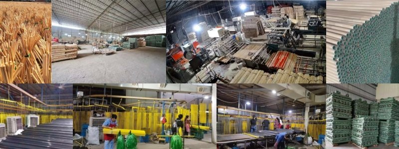 About Us 3 Top broomstick manufacturers with complete production workshop and processing lines for wooden、plastic and metal/ iron broomsticks