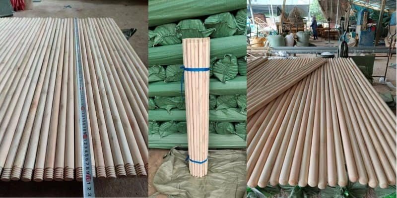 How Wooden Broom Handles Are Made: Raw Wood to Finished Goods 6 strict quality for wooden broom handle manufacturing process