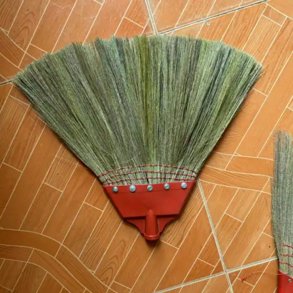 Wholesale natural grass brooms manufactured in China factory, supplied by broom grass suppliers in india