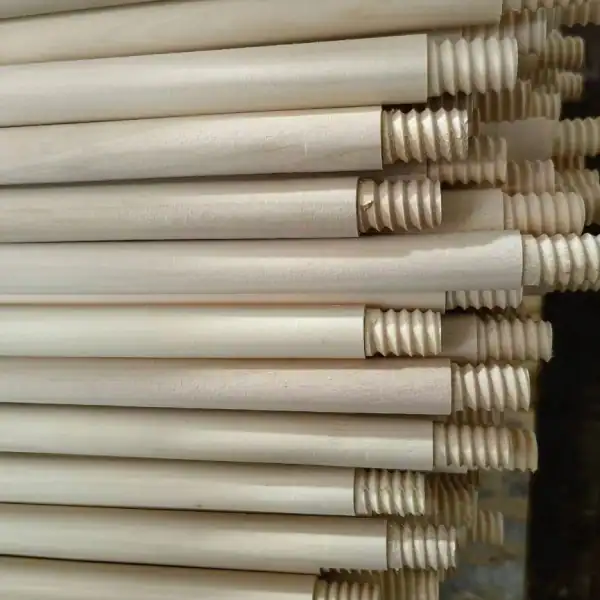 Natural pine wooden plunger handle in bulk stock, wooden plunger handle wholesale at factory-direct price for global importers and distributors